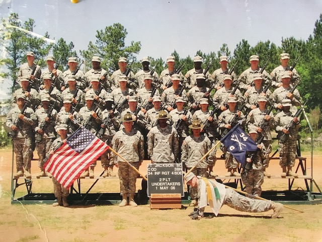 my basic combat training platoon photo